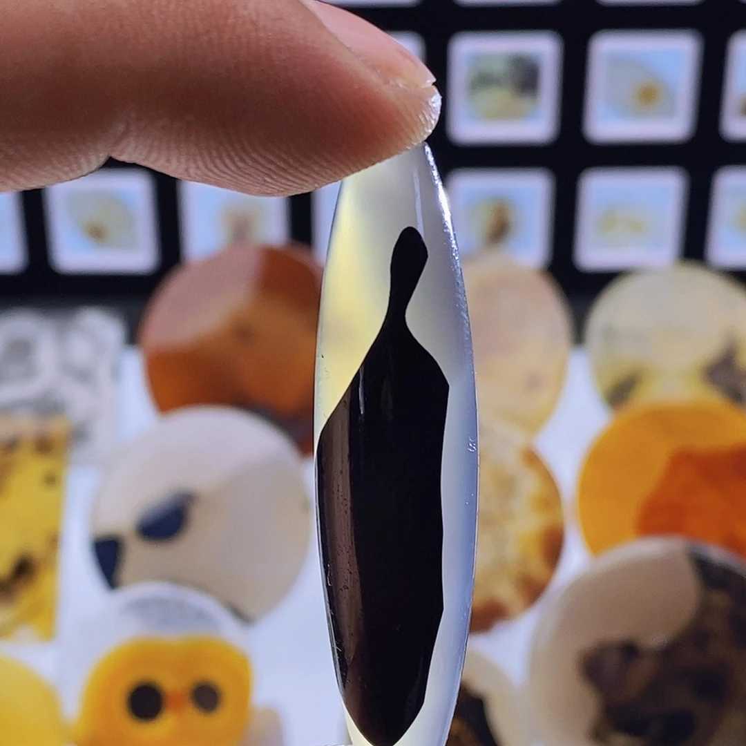 玛瑙/玉髓未镶嵌吊坠(不含链)218