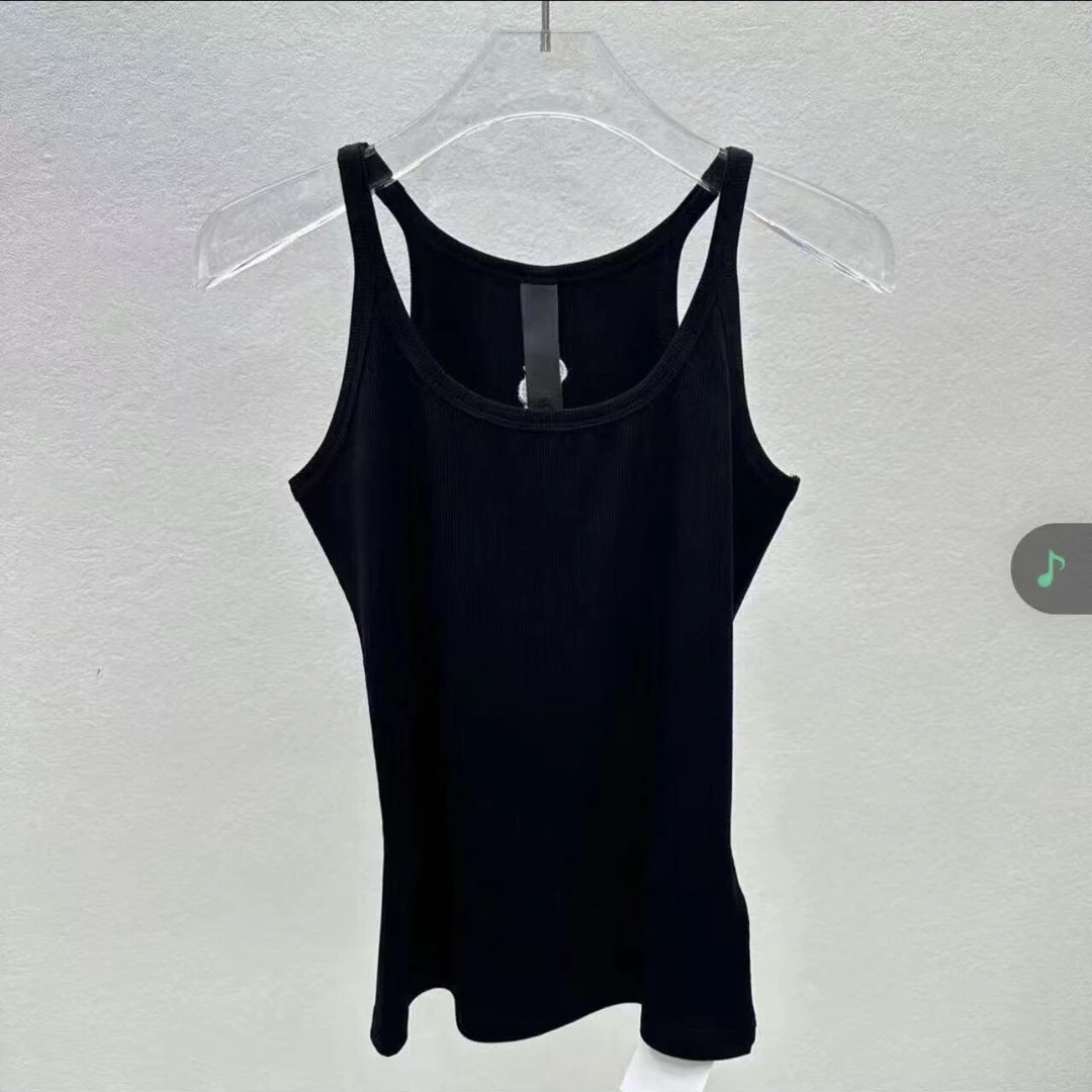 春夏百搭深U领工字吊带背心