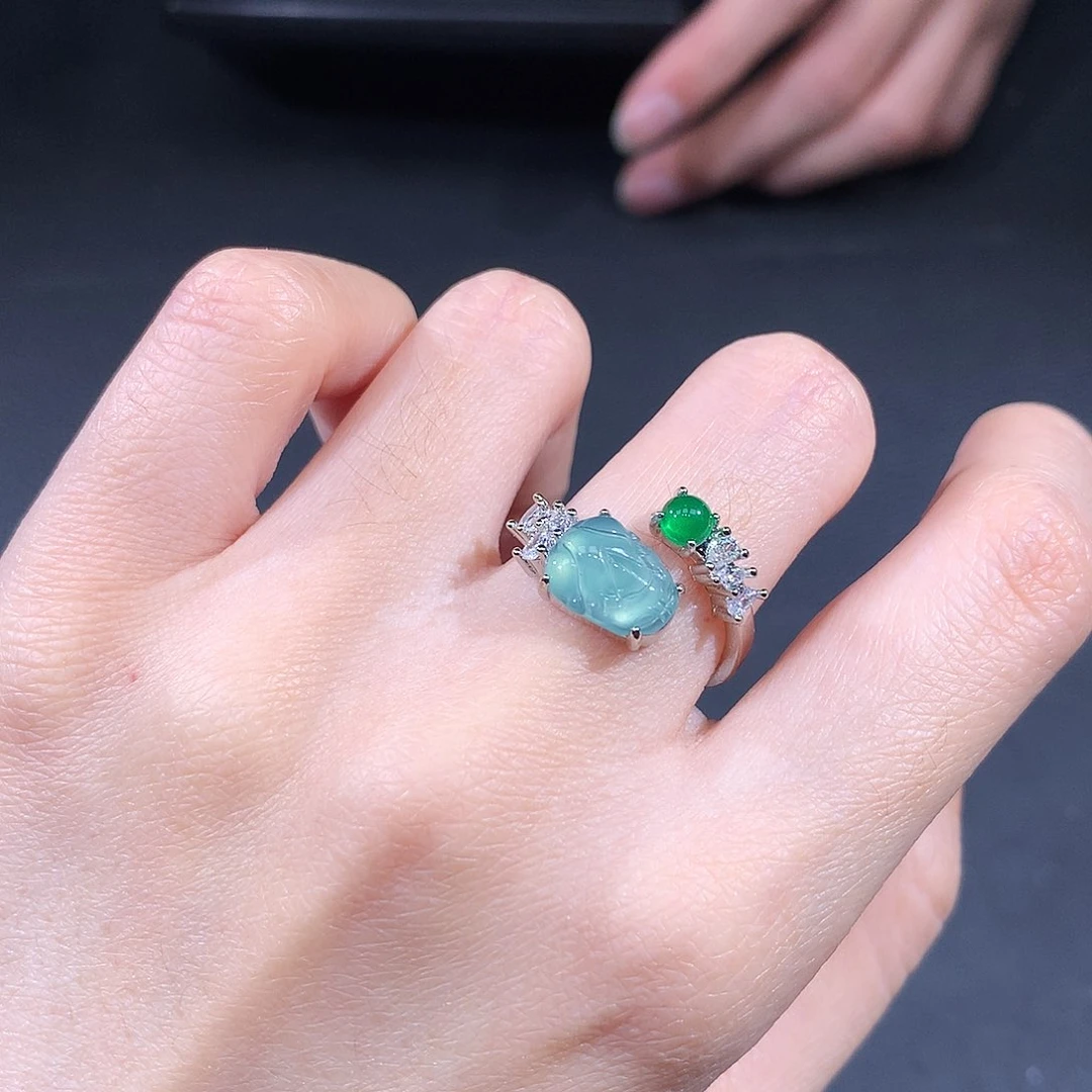 未镶嵌戒指翡翠翡翠