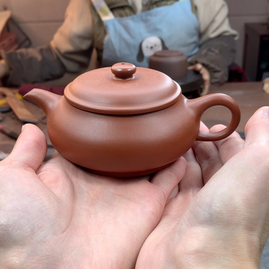 紫砂茶壶瑕疵 不 退 不 换 明炉 朱泥