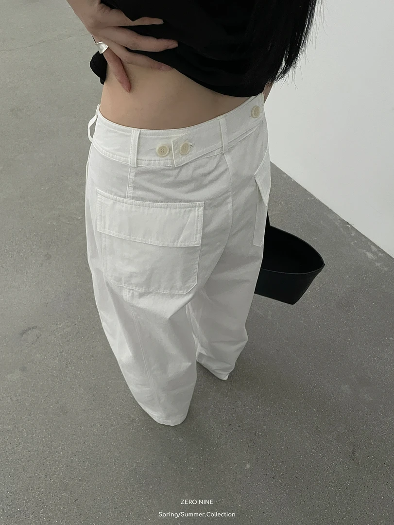 米古古ZERO NINE # 5690#福 直筒薄款舒适裤子（裤长105 腰围66）