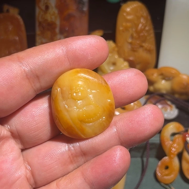 和田玉未镶嵌挂件用****5