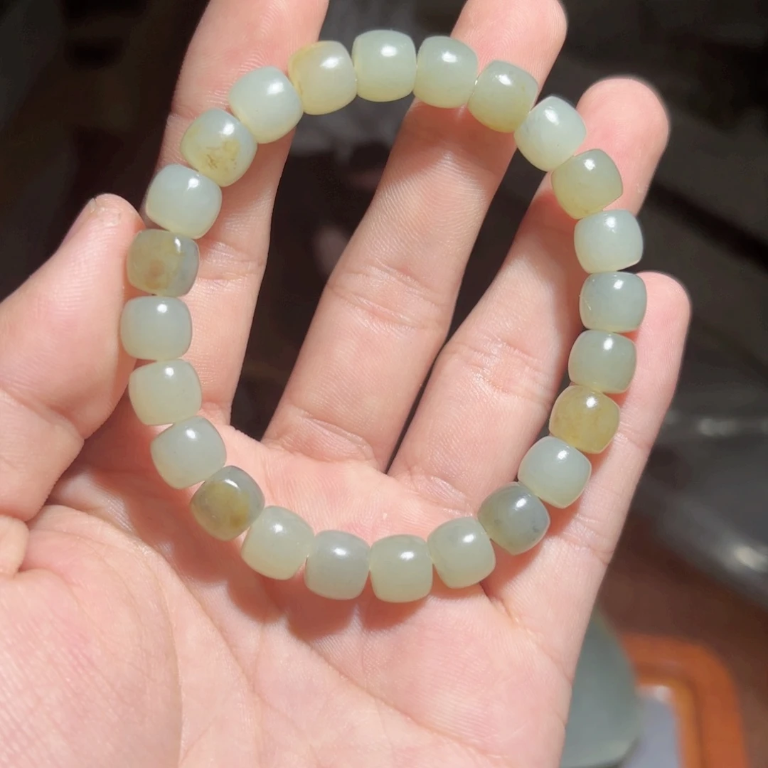 和田玉手链未镶嵌