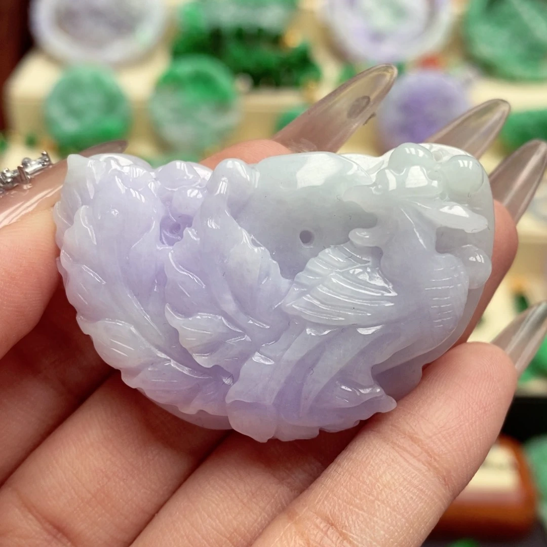 颈饰未镶嵌翡翠翡翠吊坠