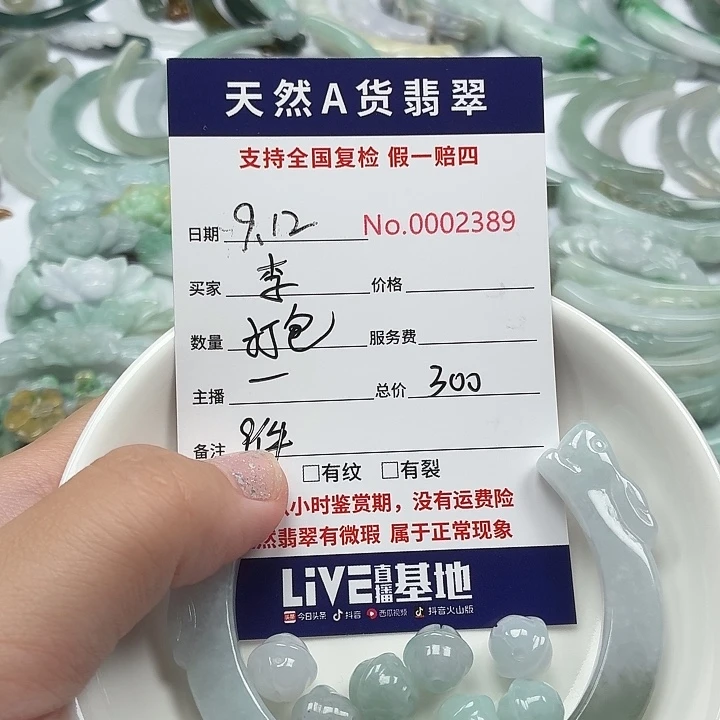 李***姐颈饰未镶嵌翡翠111