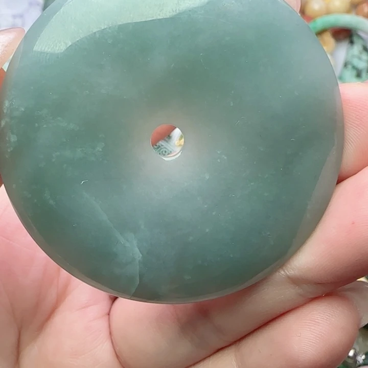 翡翠未镶嵌颈饰天然A货68
