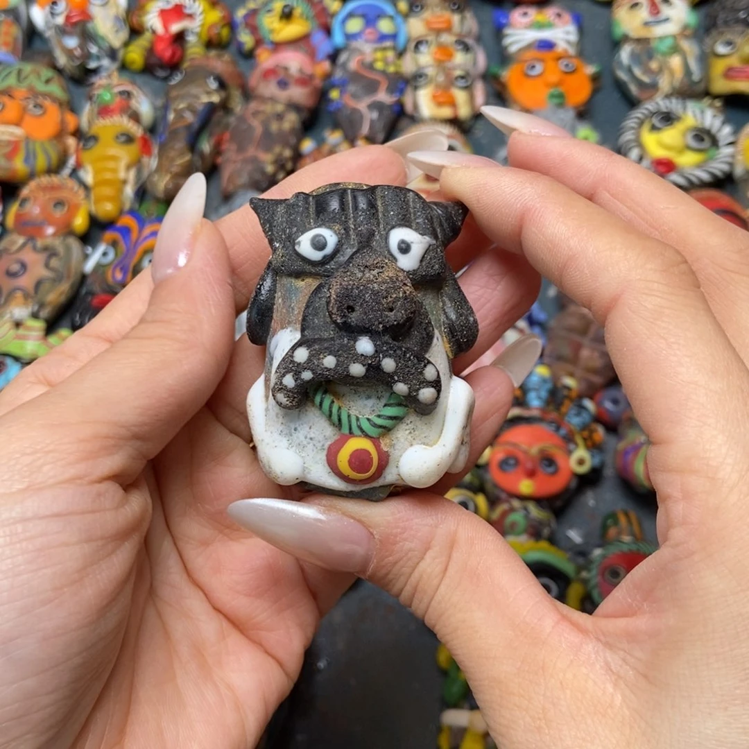 颈饰琉璃琉璃小法斗