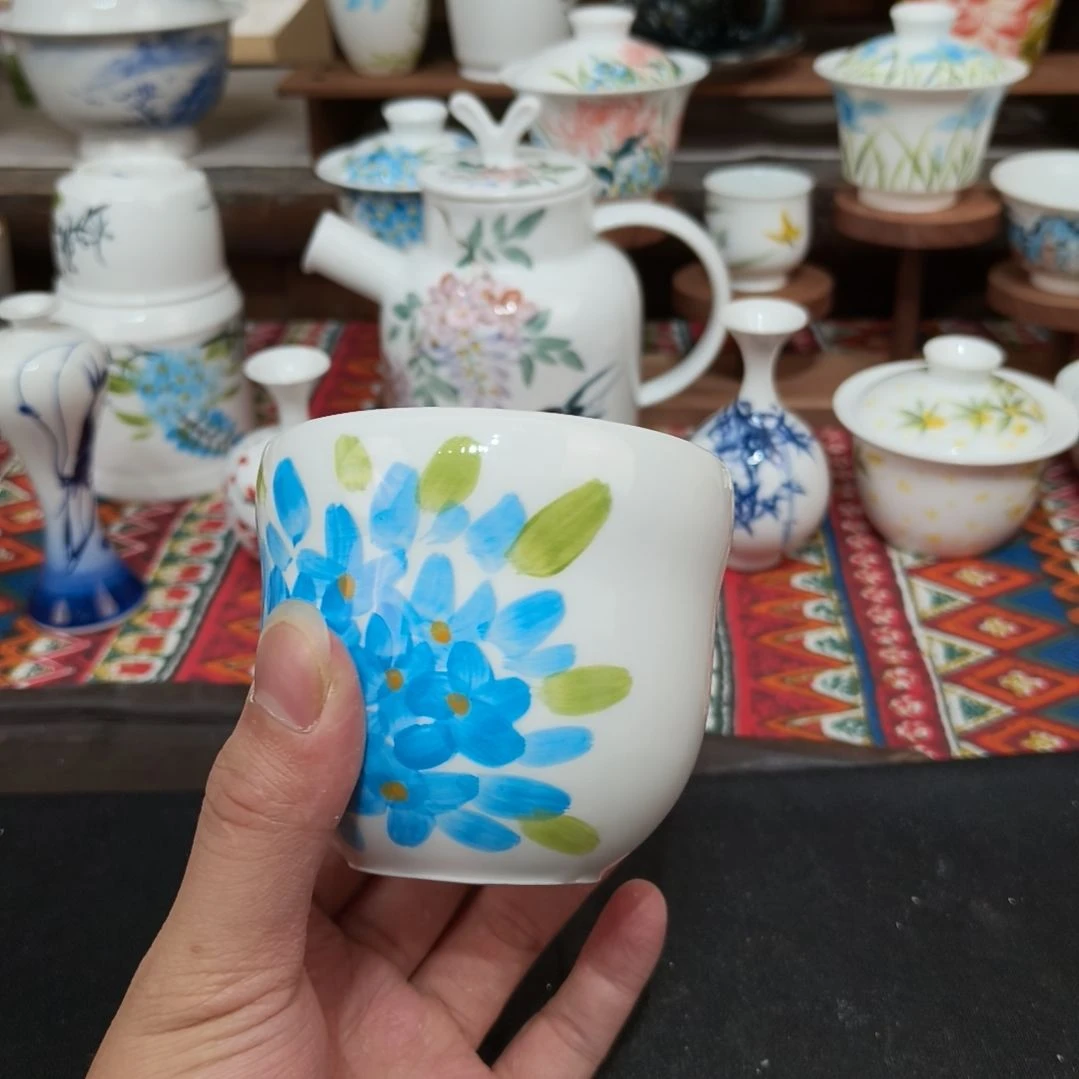 问***悦摆件陶景德镇健康高温瓷器