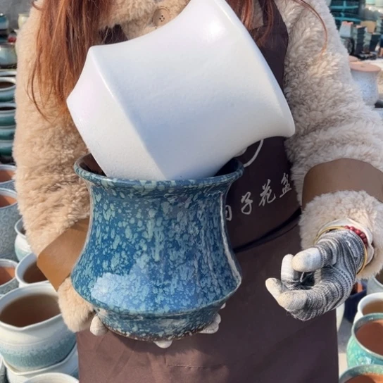 红陶口20高20瑕疵