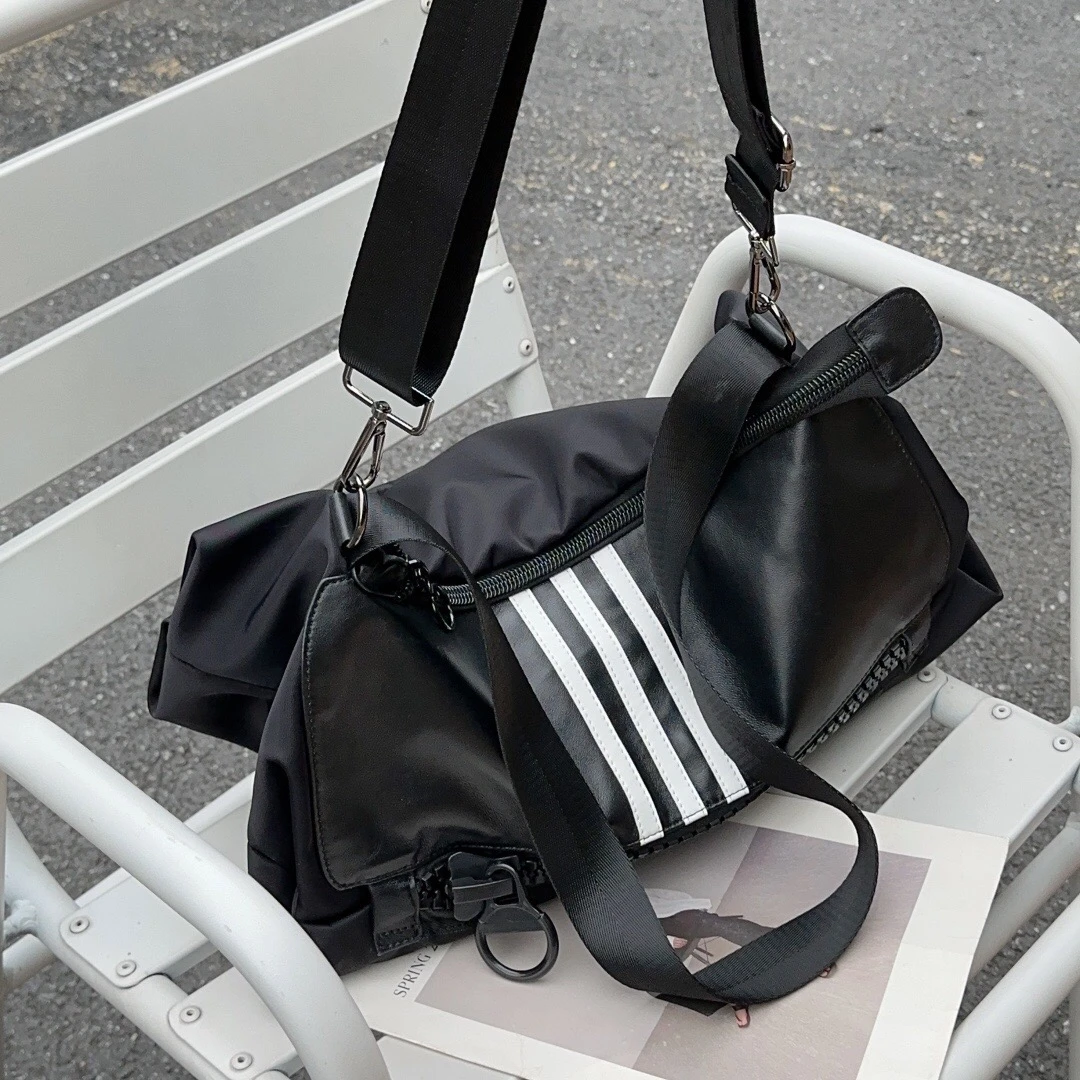 【ZUOZUO】2025新款潮牌ins斜跨单肩大容量防水布包