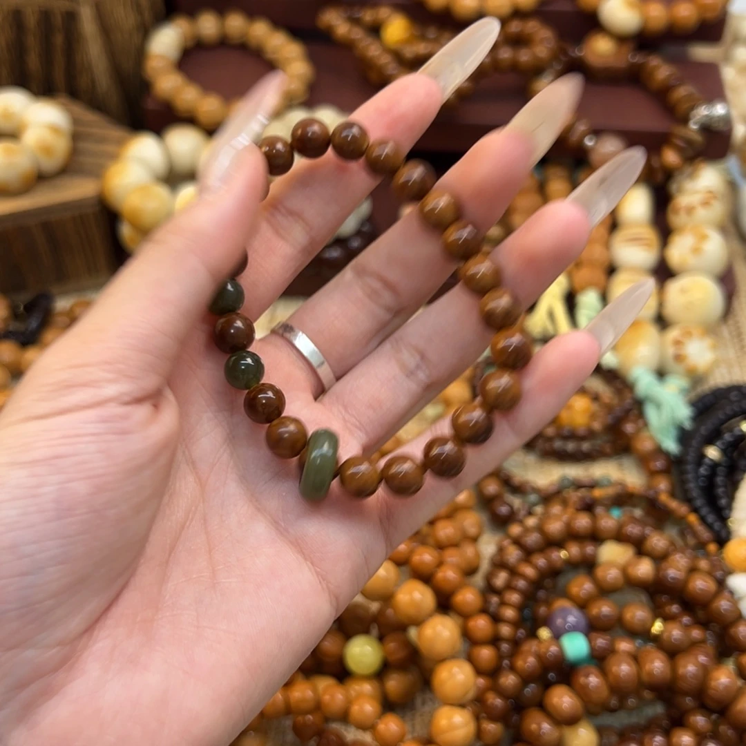 不***腐库克手串卡8圆珠搭配跑环