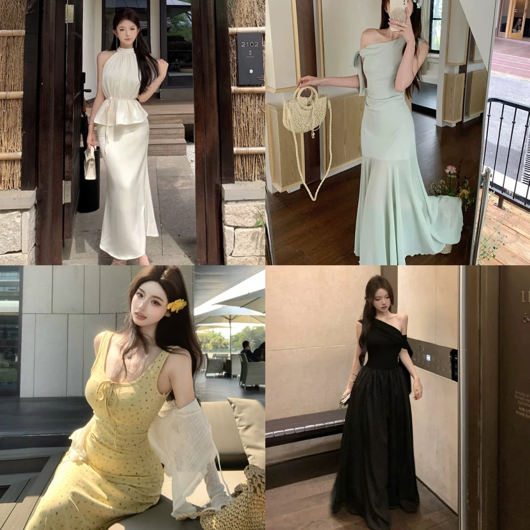 连衣裙套装集合链接100~200号（以直播间为准）