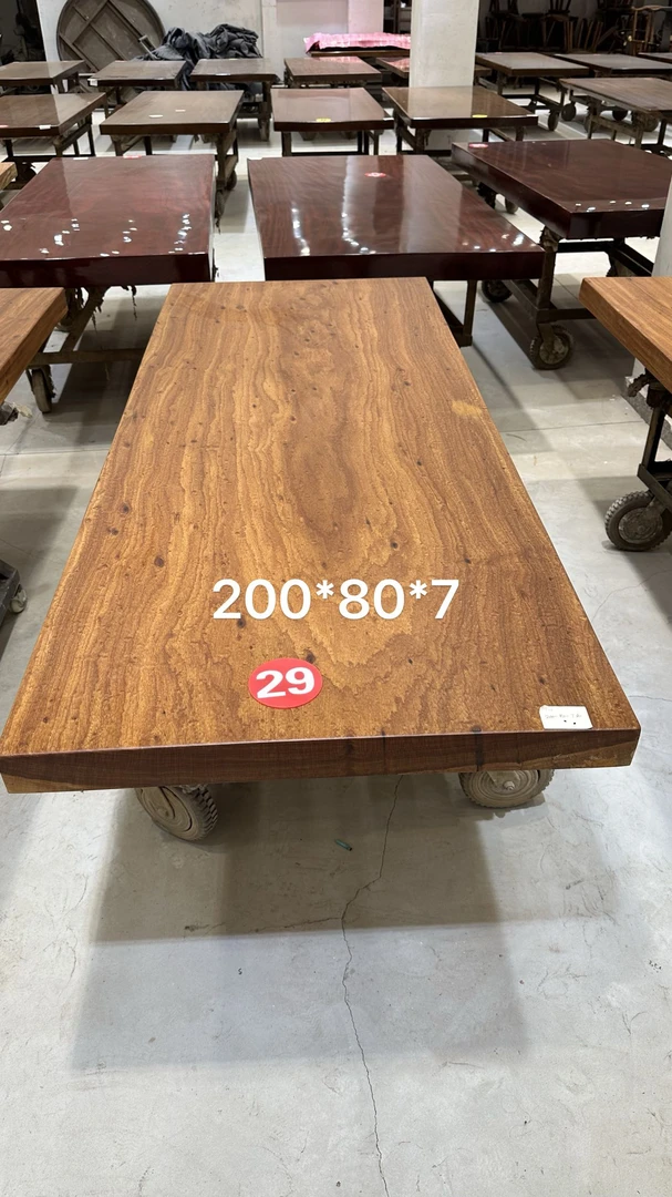 实木大板桌  原木桌无拼接  不贴皮   工厂直发 一物一拍（不包邮）