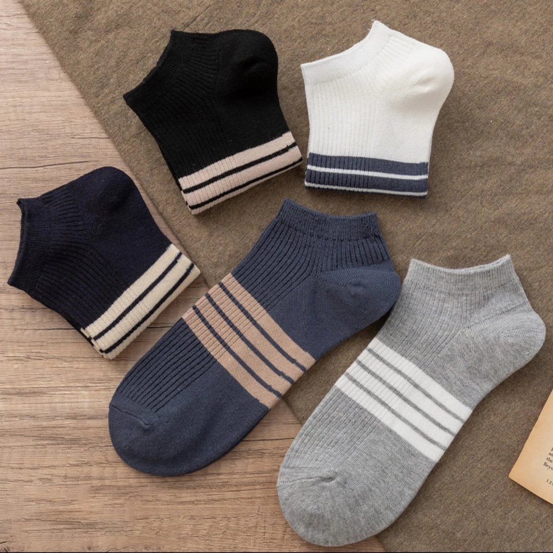 夏季透气男士短袜袜子10双装防臭吸汗浅口隐形潮流百搭薄款