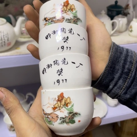 摆件陶瓷艺术摆件盘子碗啥都有