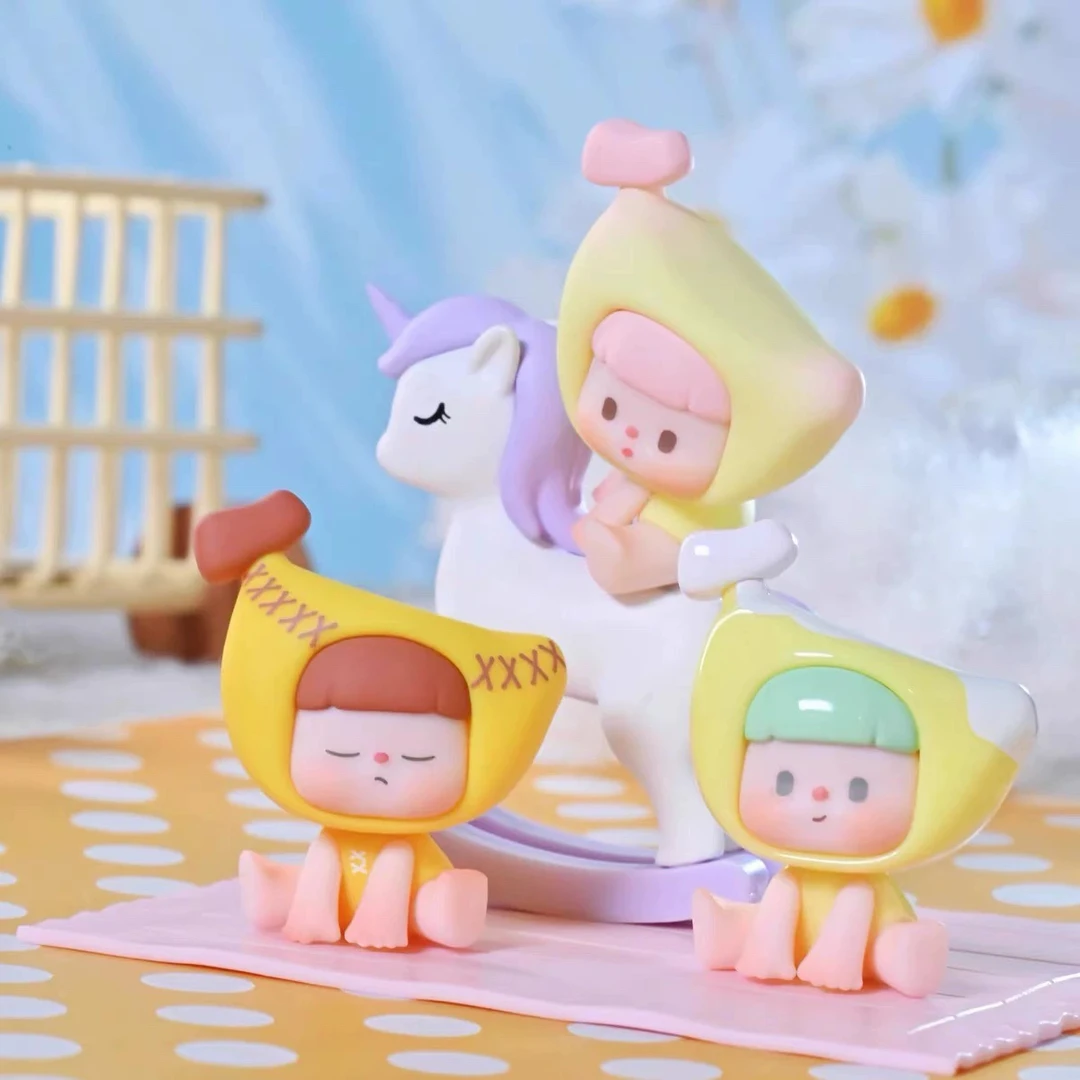 【Do米乐拆盒】不二蕉小可爱系列萌粒盲盒产品创意可爱潮玩
