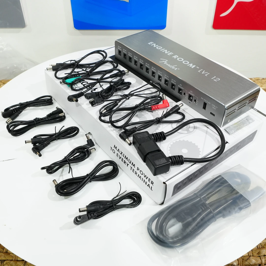 Fender芬达Engine Room LVL5 LVL8 LVL12综合效果器电源线