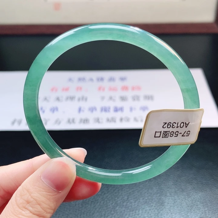 翡翠未镶嵌手镯翡翠手镯61