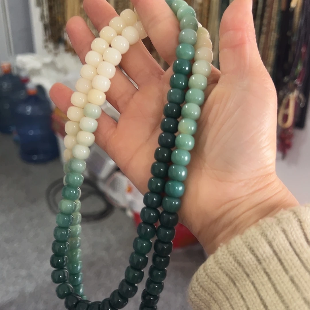 吊坠白玉菩提8×10