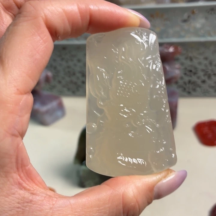 玛瑙/玉髓未镶嵌吊坠(不含链)