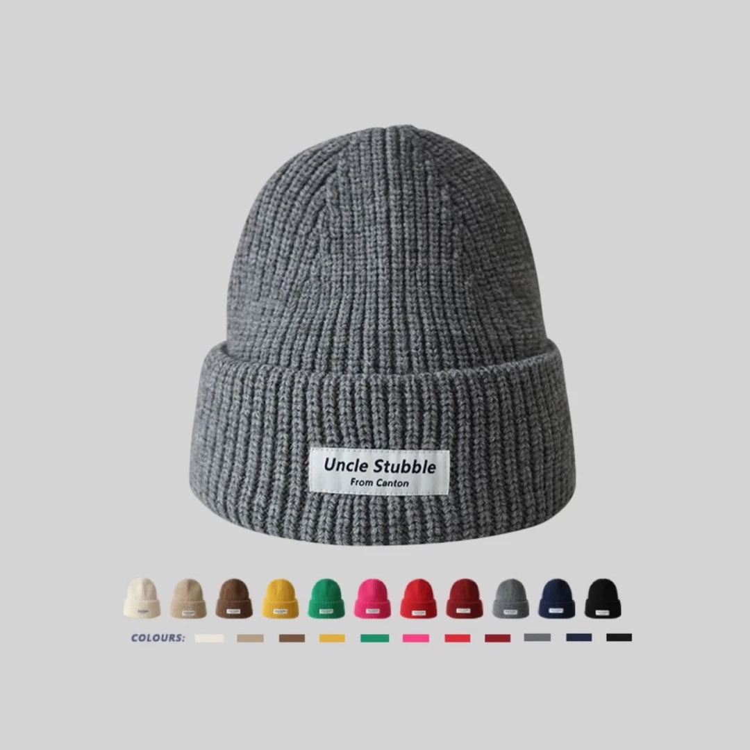 宋晨晨针织帽毛线帽男女同款情侣冬季加厚防寒保暖护耳套头帽子