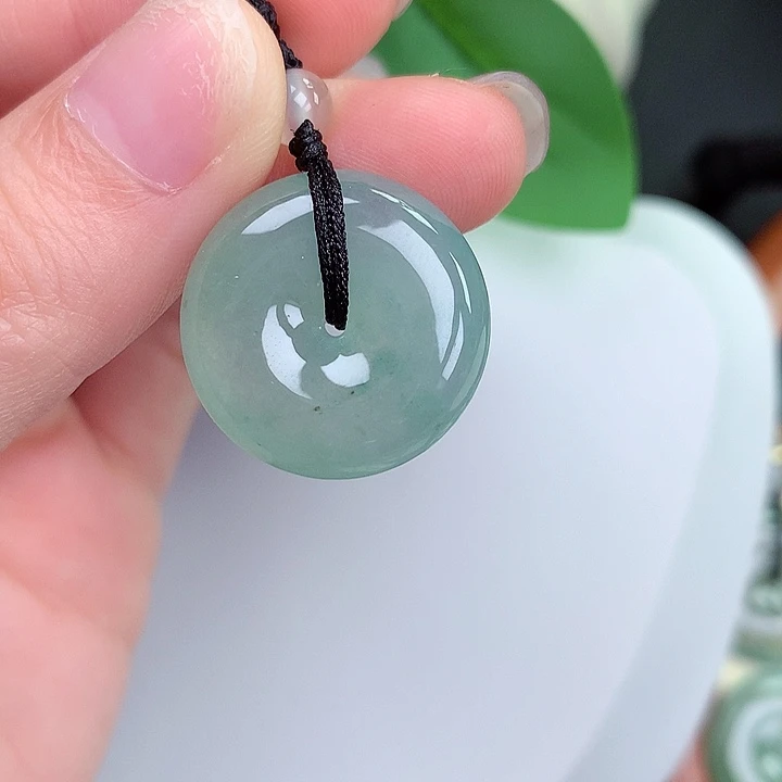 颈饰未镶嵌翡翠21.7-5.8mm