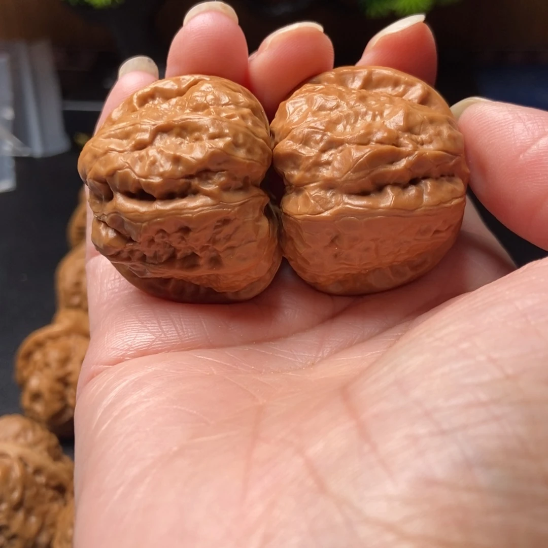 文玩核桃把件蛤蟆头37