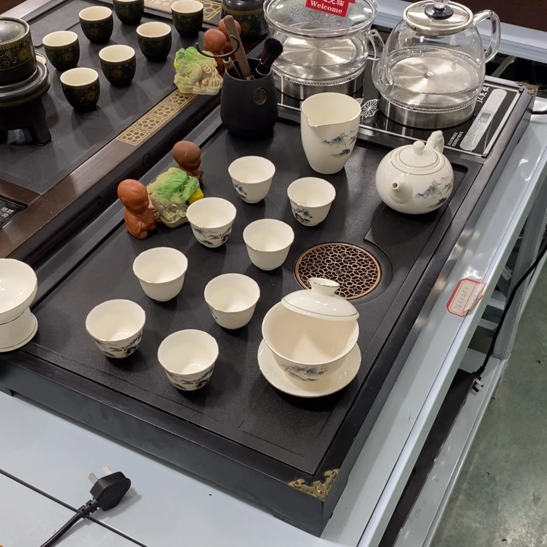 木石茶盘茶具套装家用