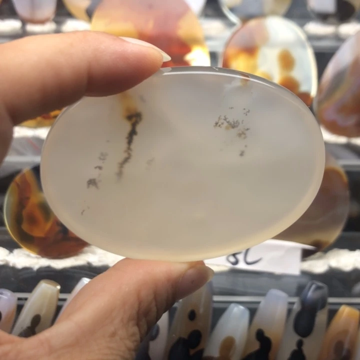 合金玛瑙/玉髓珠宝奇石043