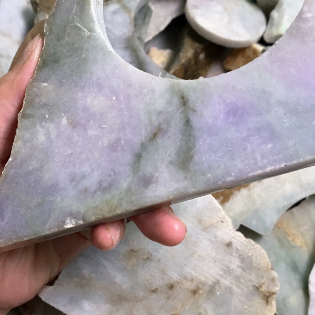 翡翠未镶嵌颈饰天然翡翠