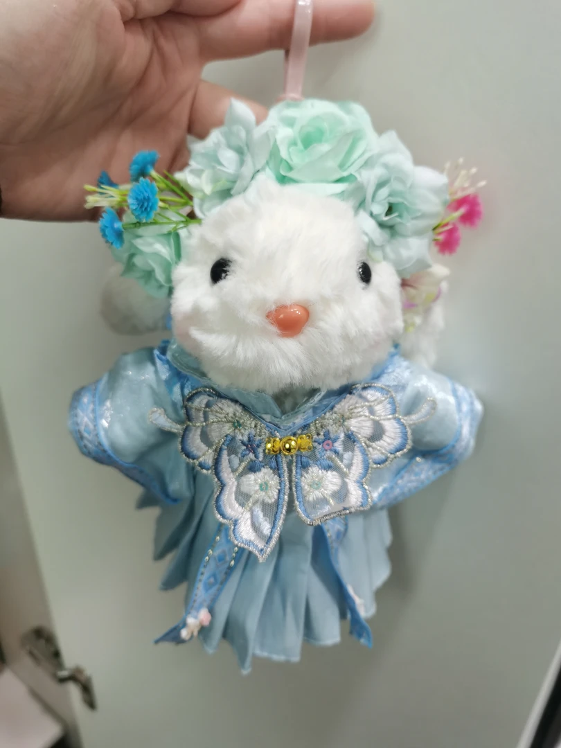 邦尼兔垂耳兔包挂车挂流云服款