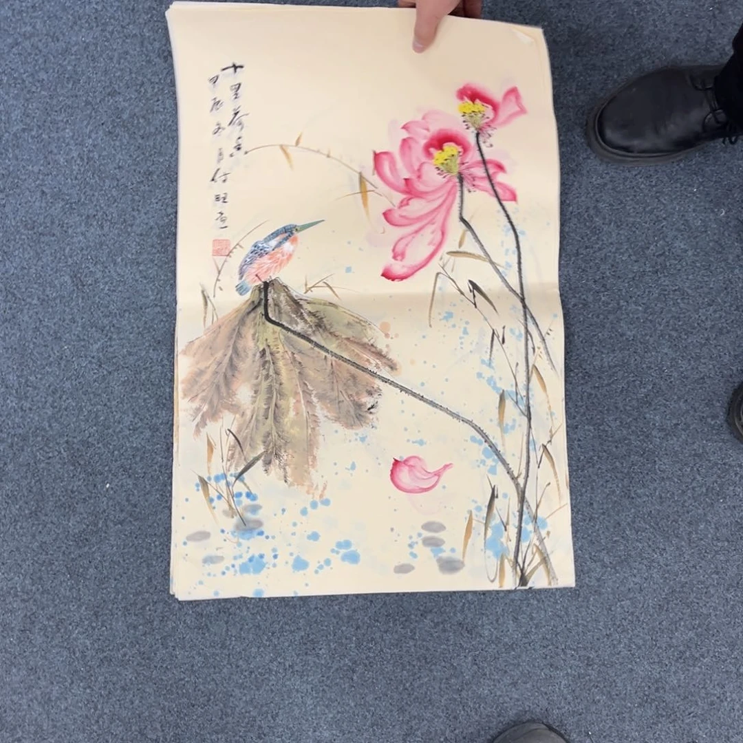 国画手绘画作品和绘画