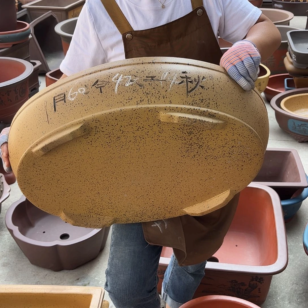 紫砂花盆盆景艺术