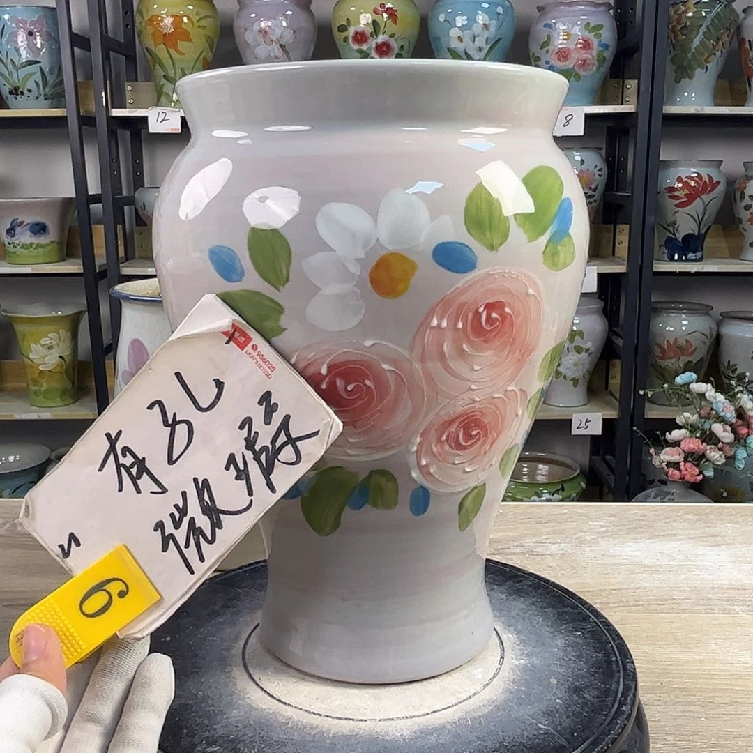 罐1tc景德镇陶瓷花盆