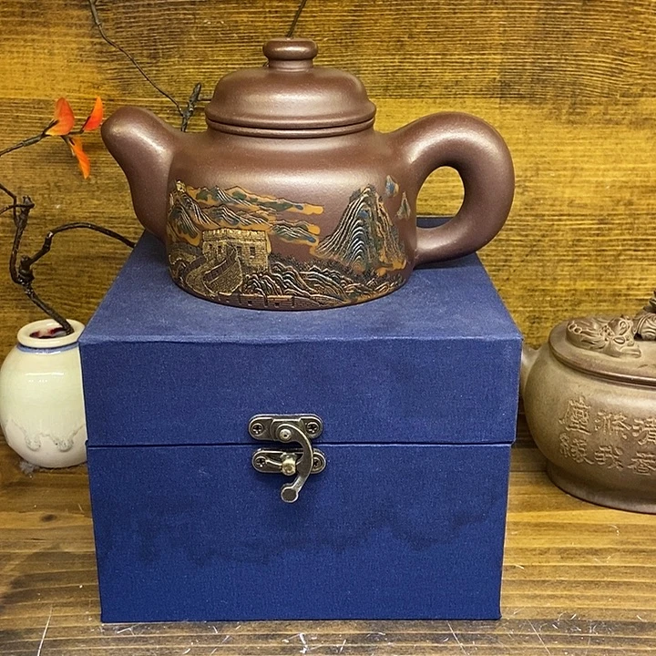 紫砂茶壶紫砂艺术作品欣赏