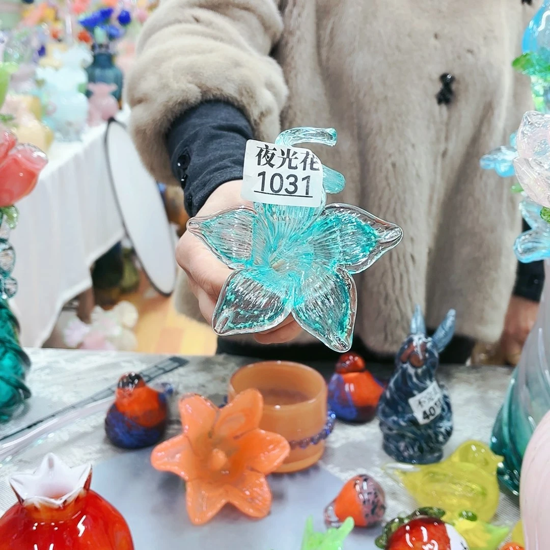 福利不退不换琉璃花瓶艺术品