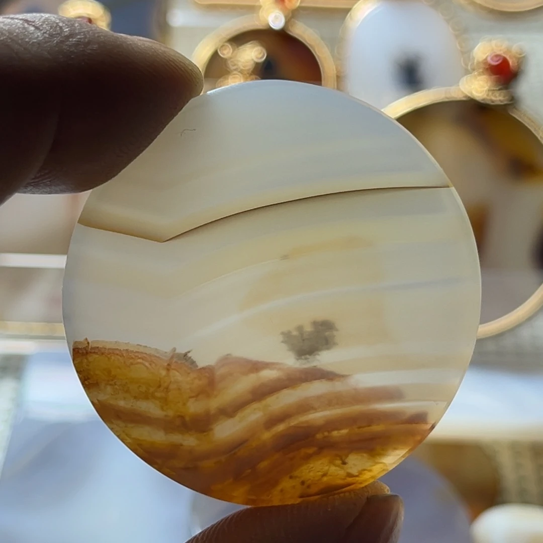 玛瑙/玉髓未镶嵌颈饰