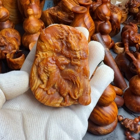 松木（琥珀木）无事牌