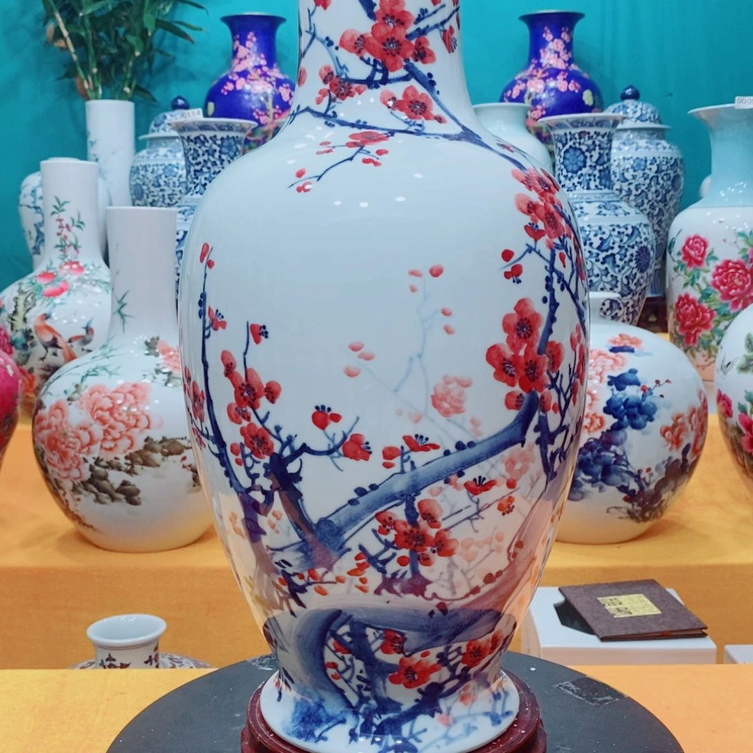 摆件景德镇陶瓷花瓶2