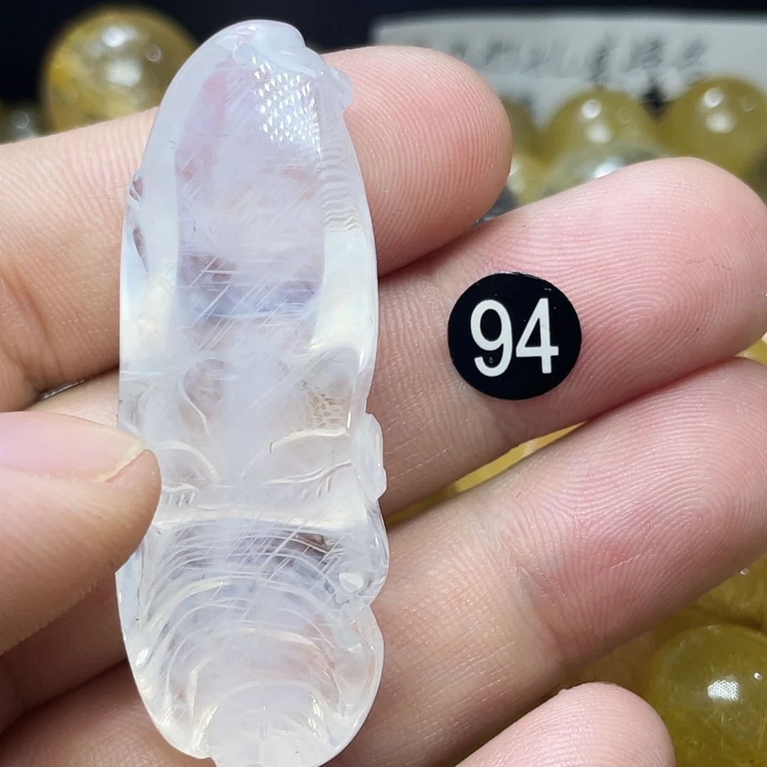 水晶吊坠未镶嵌水晶陪****店