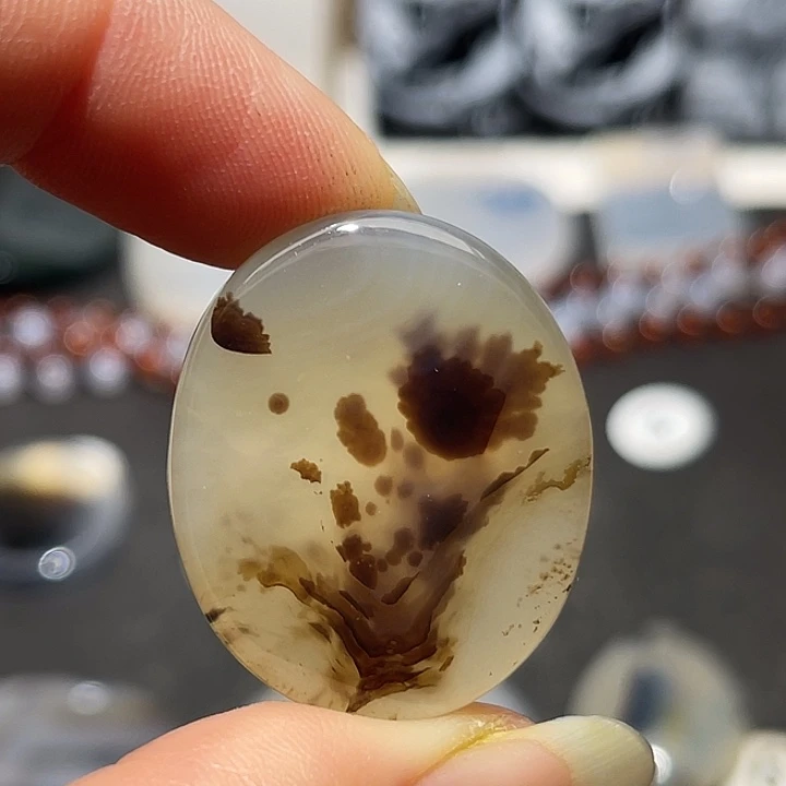 玛瑙/玉髓未镶嵌吊坠(不含链)