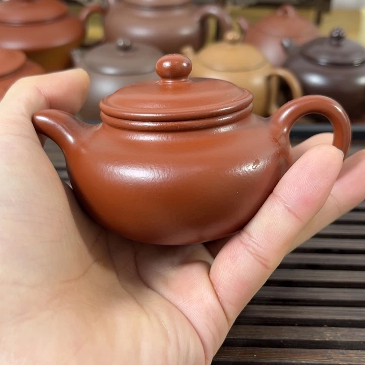 紫砂茶壶原矿紫砂半手工制作