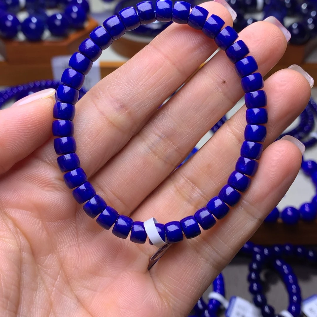 青金石手串未镶嵌6mm1356