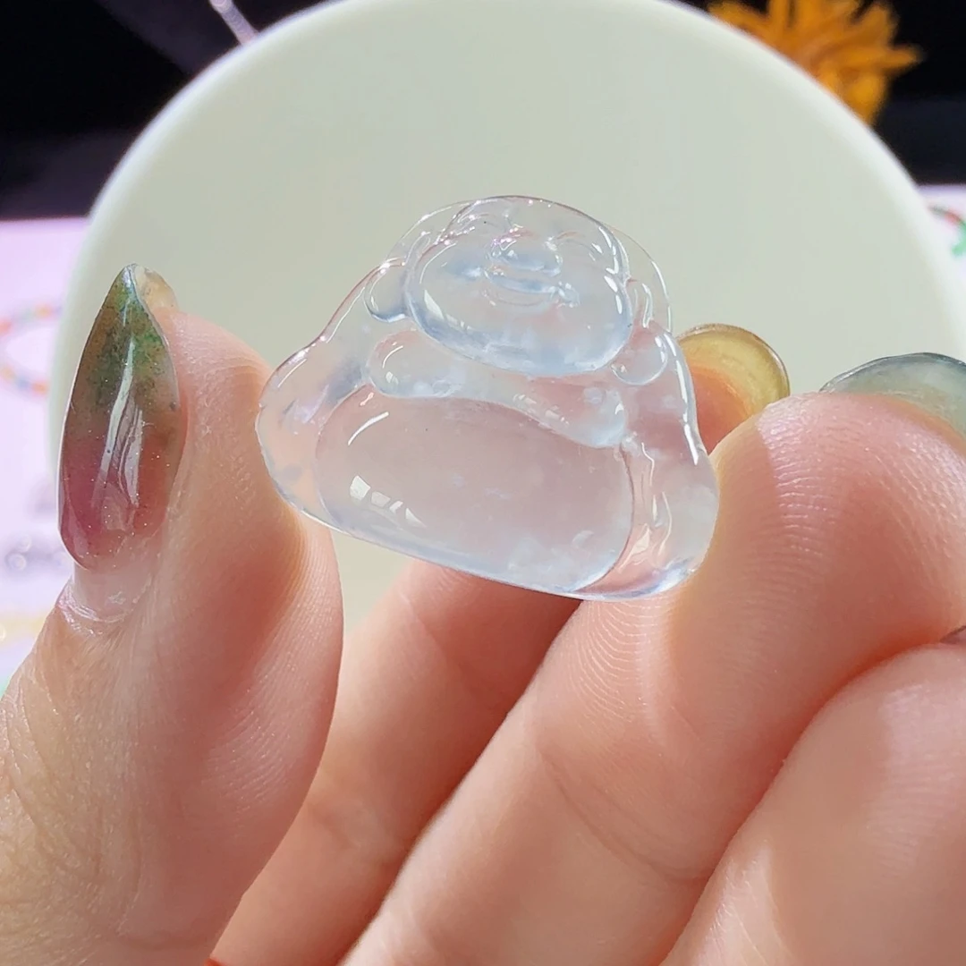 颈饰未镶嵌翡翠佛公