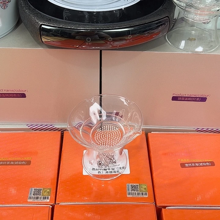 ****周玻璃手工艺品禾器茶器现货现发