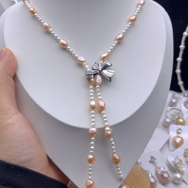 淡水珍珠颈饰未镶嵌
