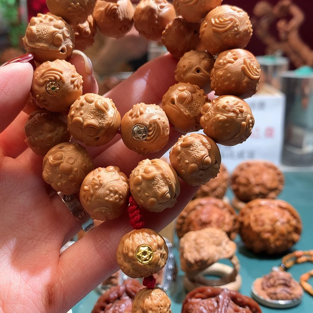 猴头核桃手串——————-