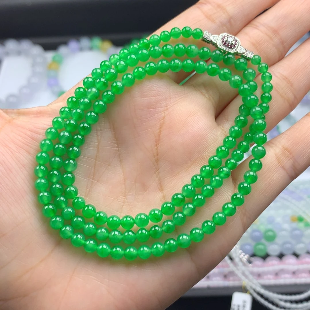 毛衣链未镶嵌翡翠