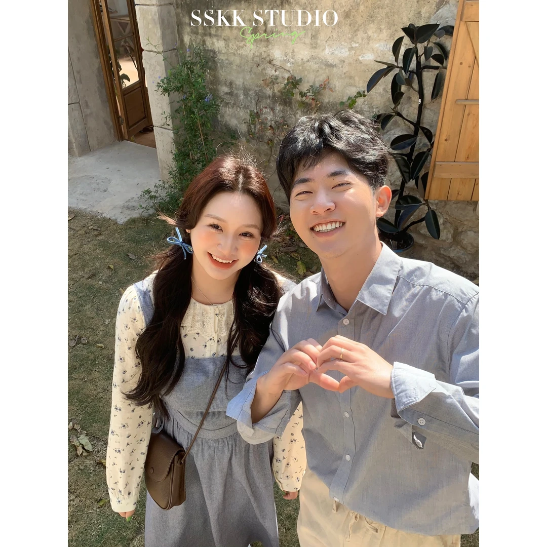 KMZY/KMZY山_山【松梨茶语衬衫】微胖mm韩版早春娃娃脸清新碎花衬衫