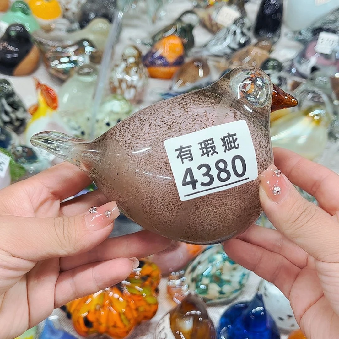 暂***名鸟4380 家悦美居琉璃花瓶瑕疵